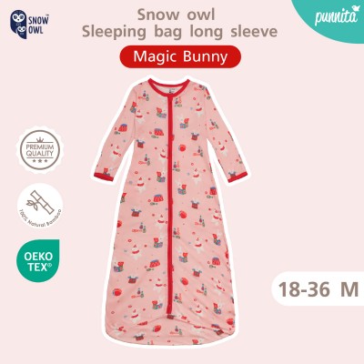 New Collection!! SNOW OWL Sleeping Bag ถุงนอนนุ่มๆ สำหรับเด็ก 18-36 M - Magic Bunny
